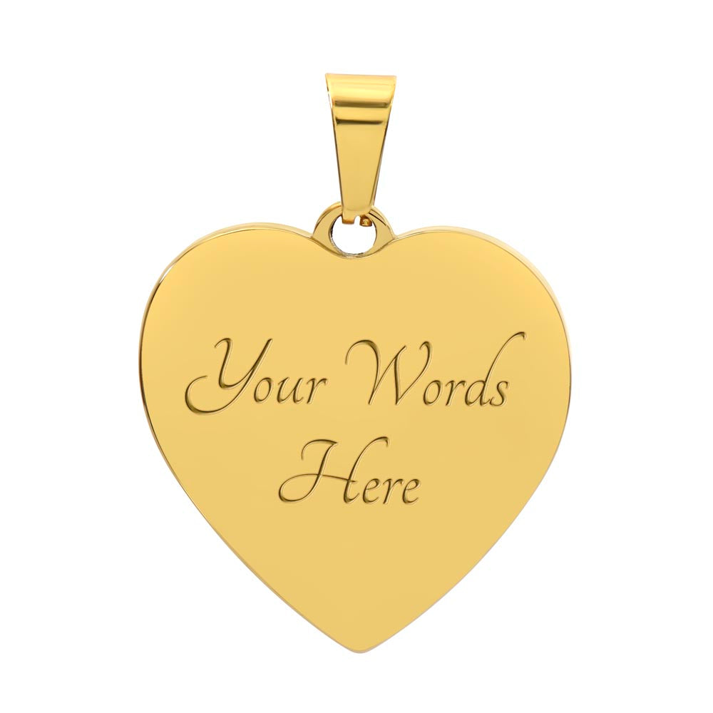 The Pickleball Heartbeat Pendant - Personalizable With Engraving Option - Light Pink Fade