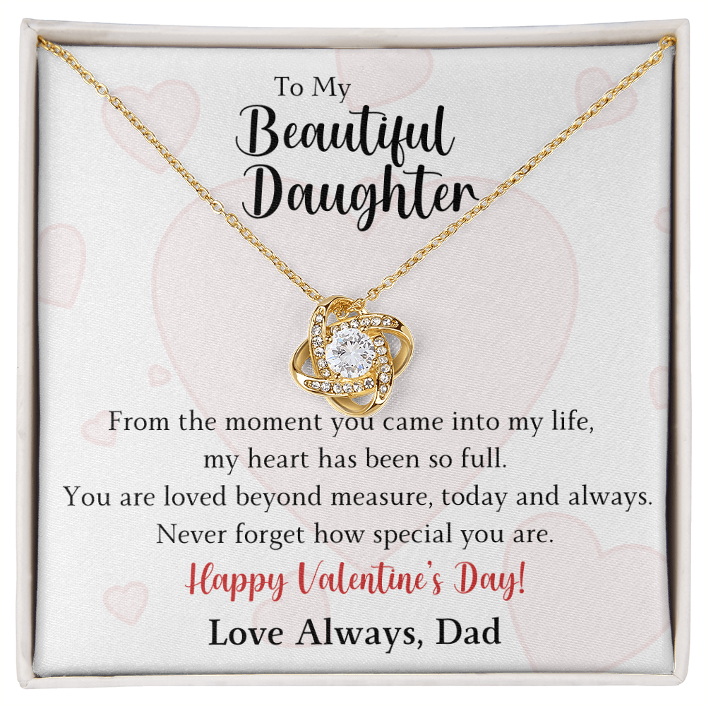 The Love Knot - For Your Daughter From Dad