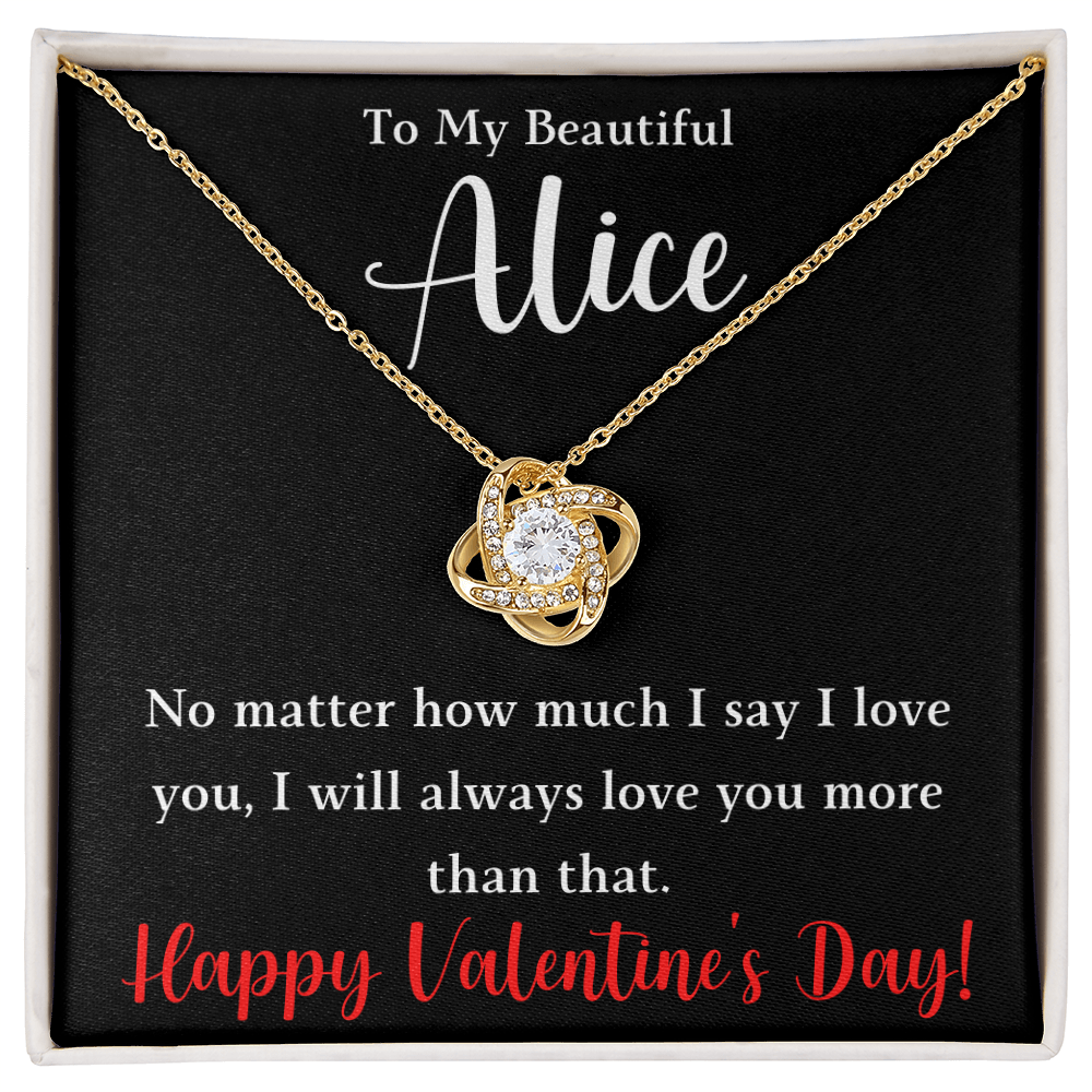 The Love Knot - For The Woman Who Has Your Heart