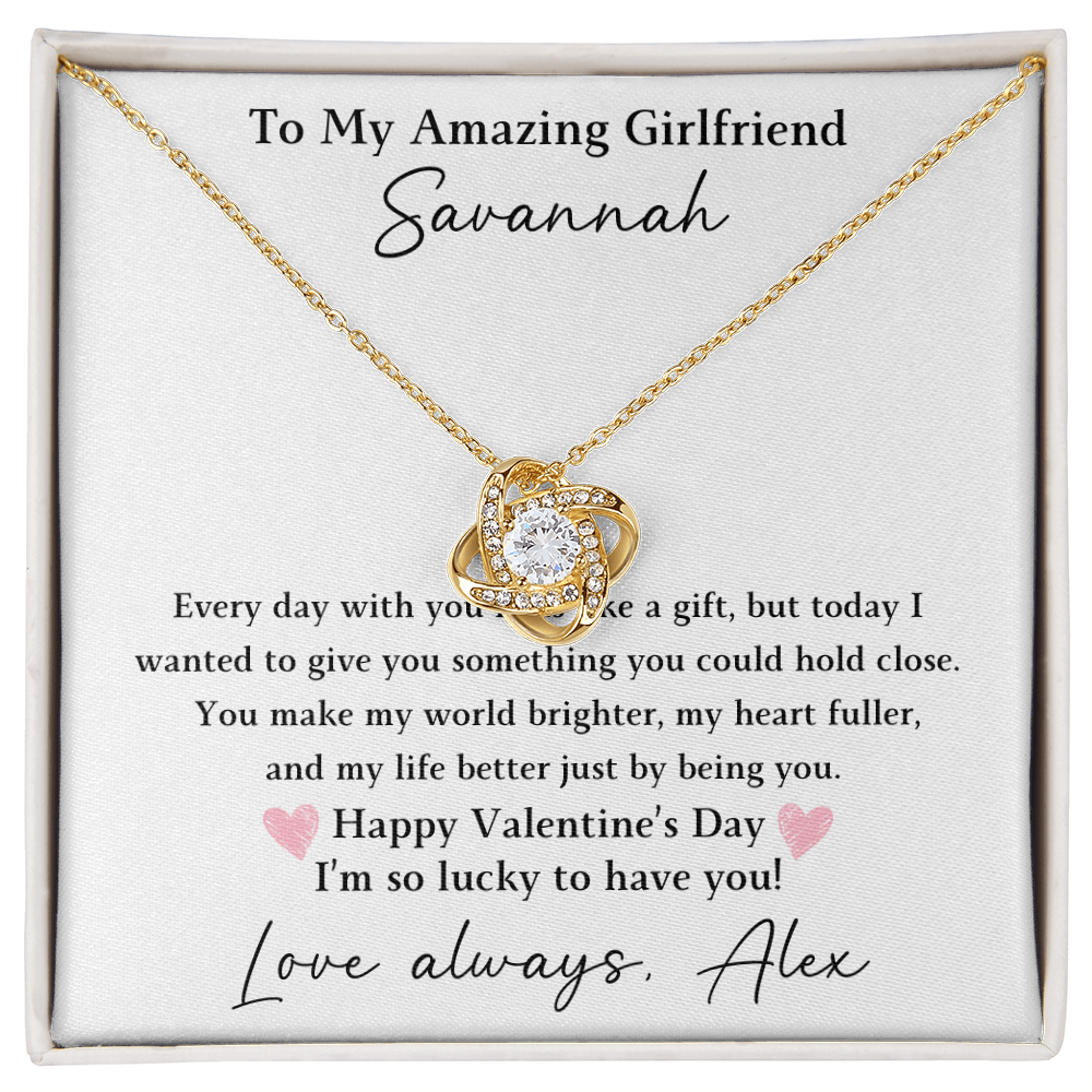 The Love Knot - For Your Girlfriend