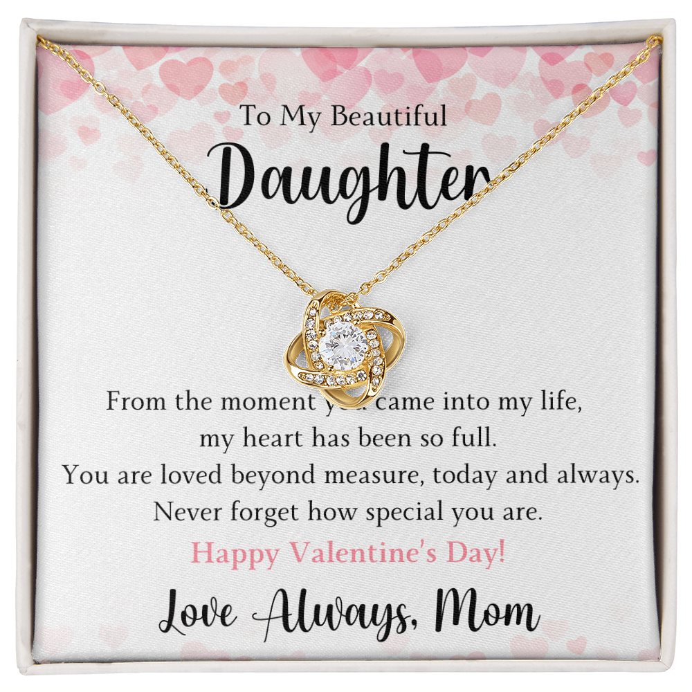 The Love Knot - For Your Daughter From Mom