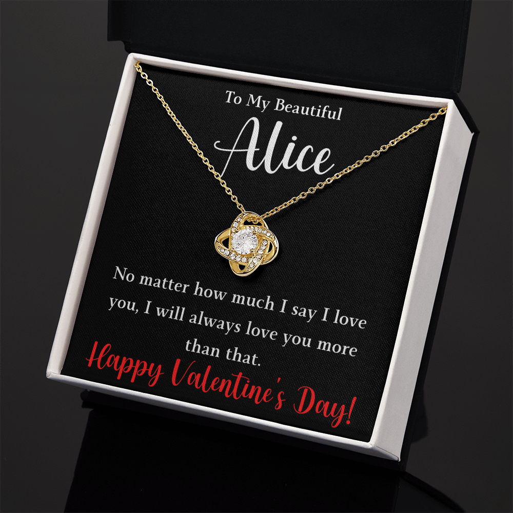 The Love Knot - For The Woman Who Has Your Heart