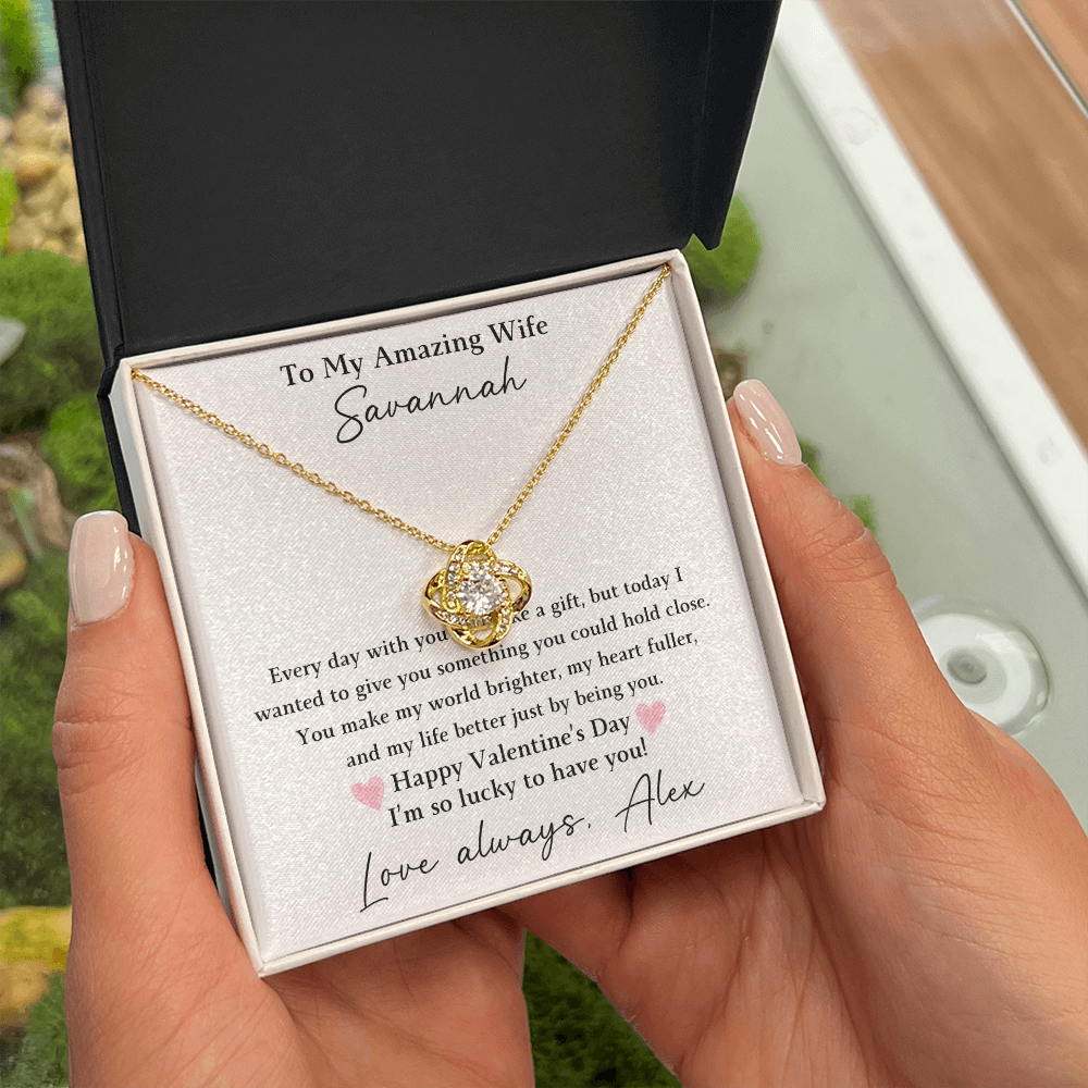 The Love Knot - For Your Wife