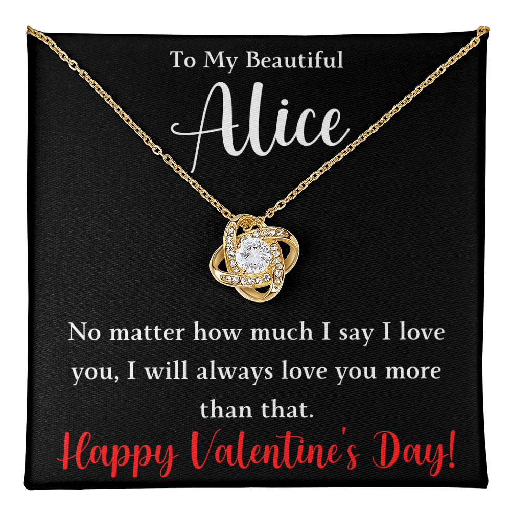 The Love Knot - For The Woman Who Has Your Heart