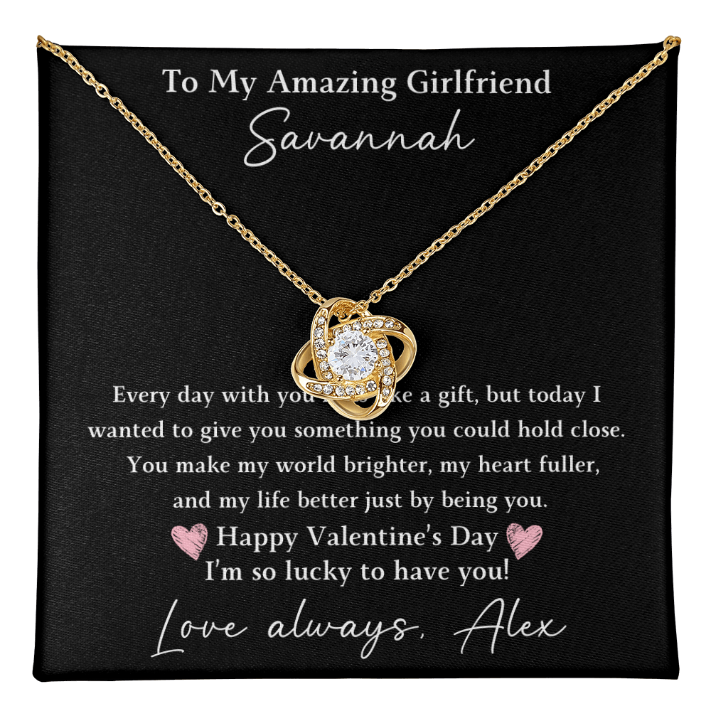 The Love Knot - For Your Girlfriend