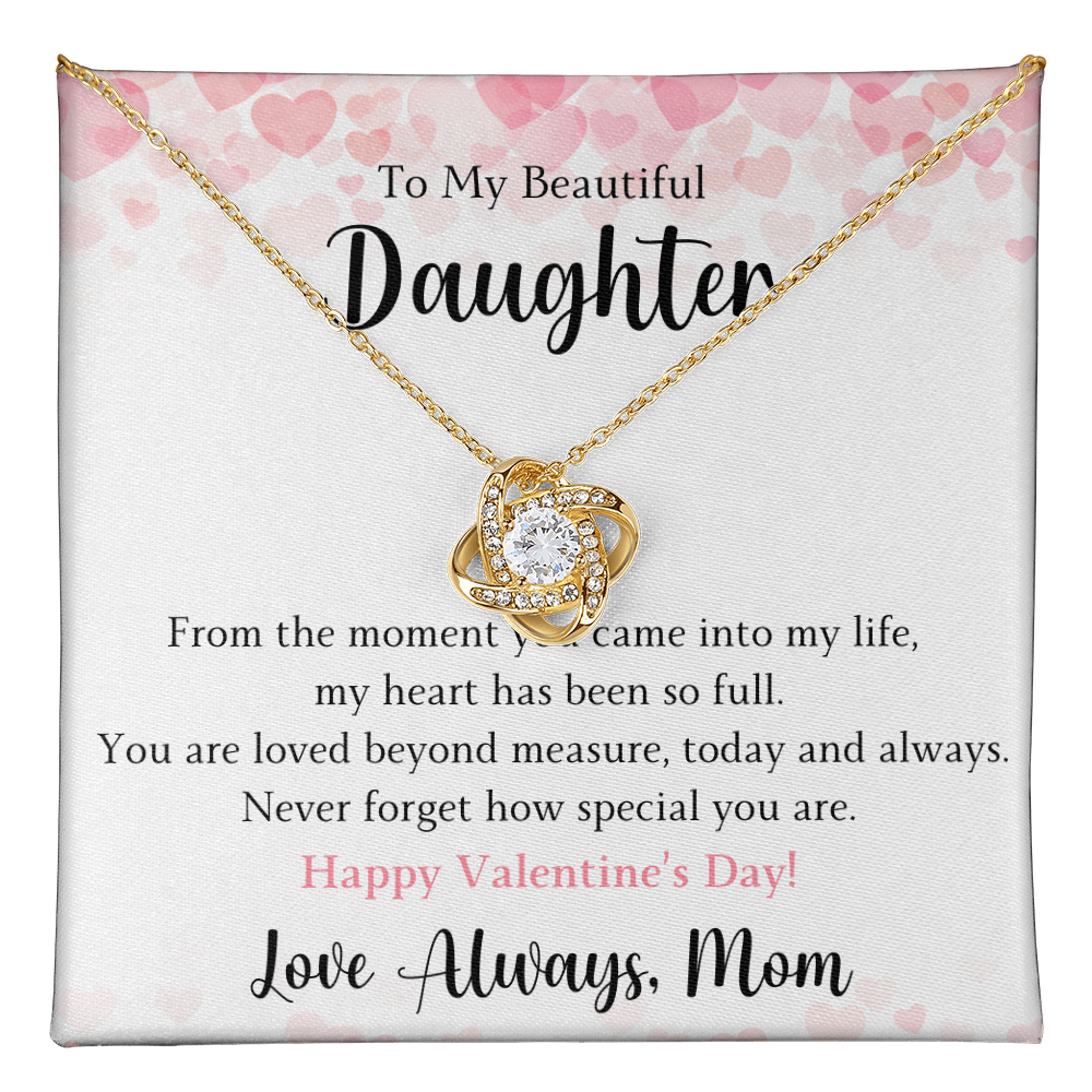 The Love Knot - For Your Daughter From Mom