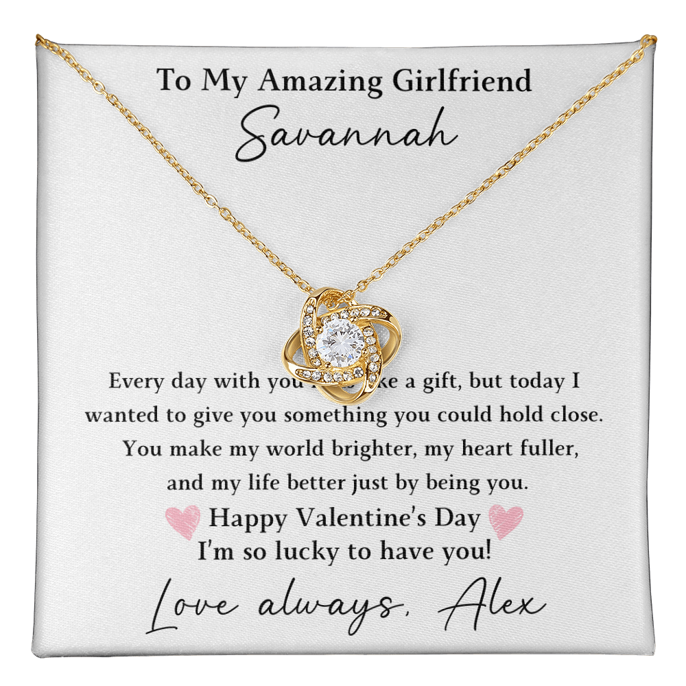 The Love Knot - For Your Girlfriend