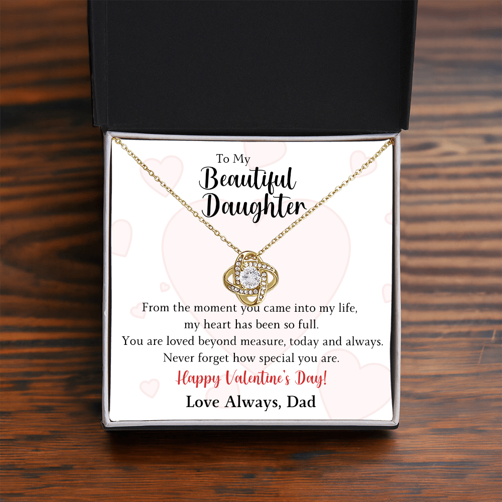 The Love Knot - For Your Daughter From Dad