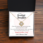 The Love Knot - For Your Daughter From Dad