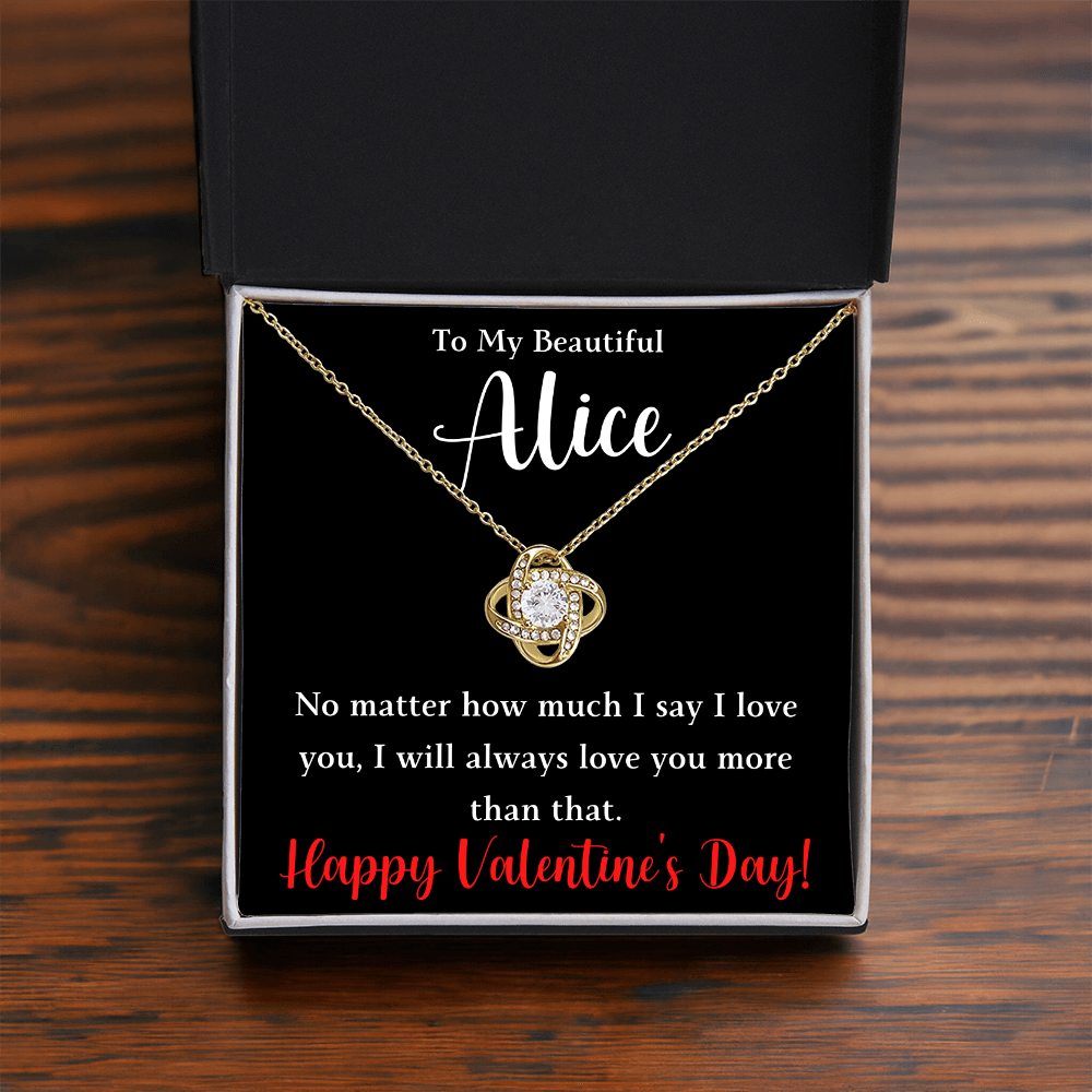 The Love Knot - For The Woman Who Has Your Heart