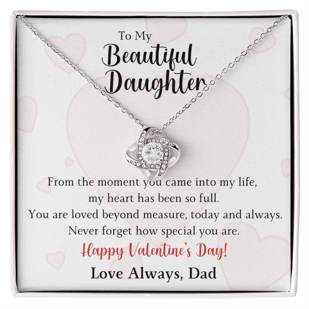 The Love Knot - For Your Daughter From Dad