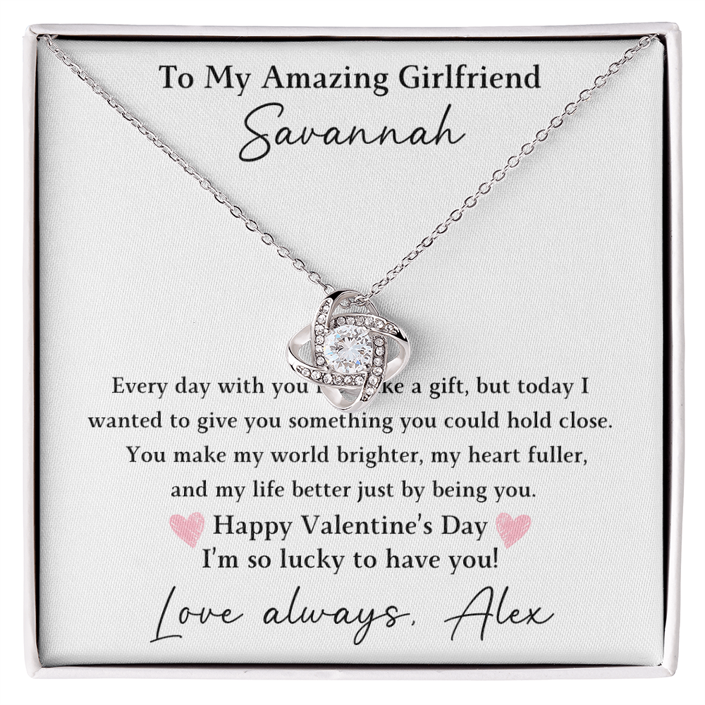 The Love Knot - For Your Girlfriend