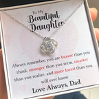 The Love Knot - For Your Daughter From Dad