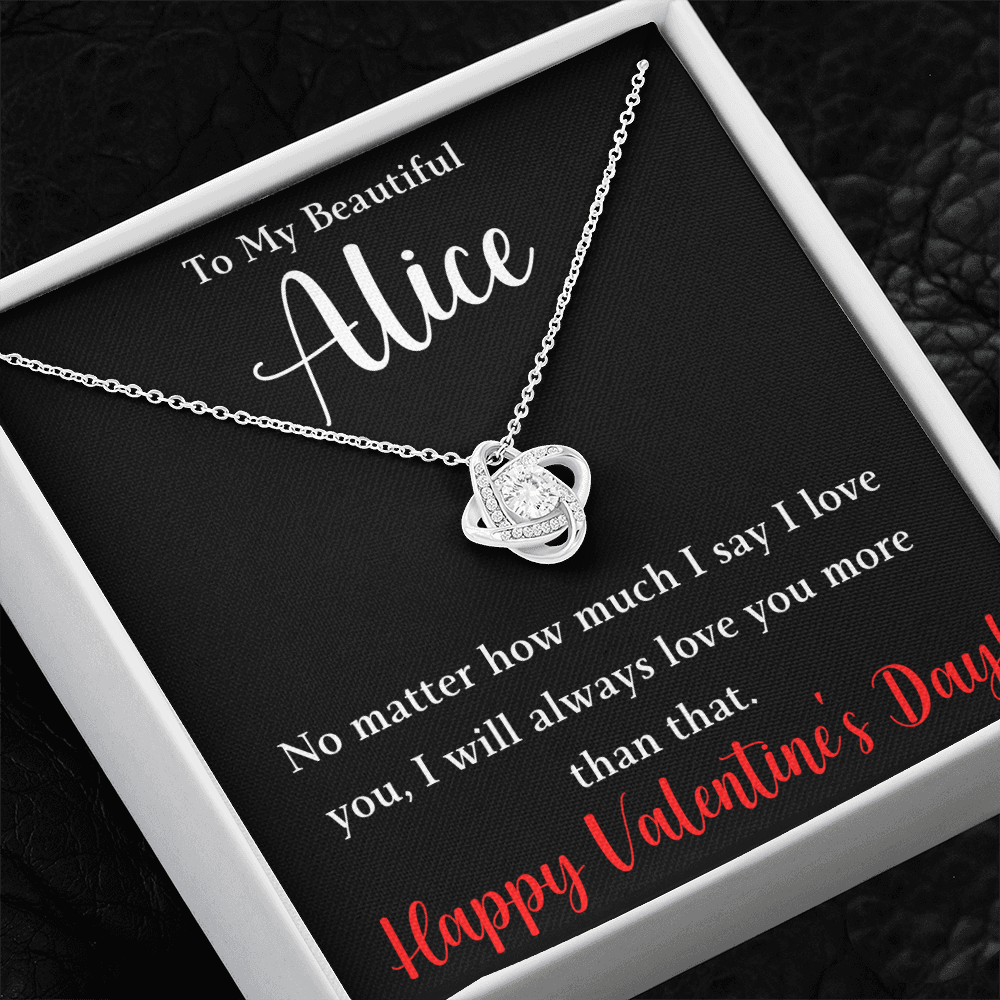 The Love Knot - For The Woman Who Has Your Heart