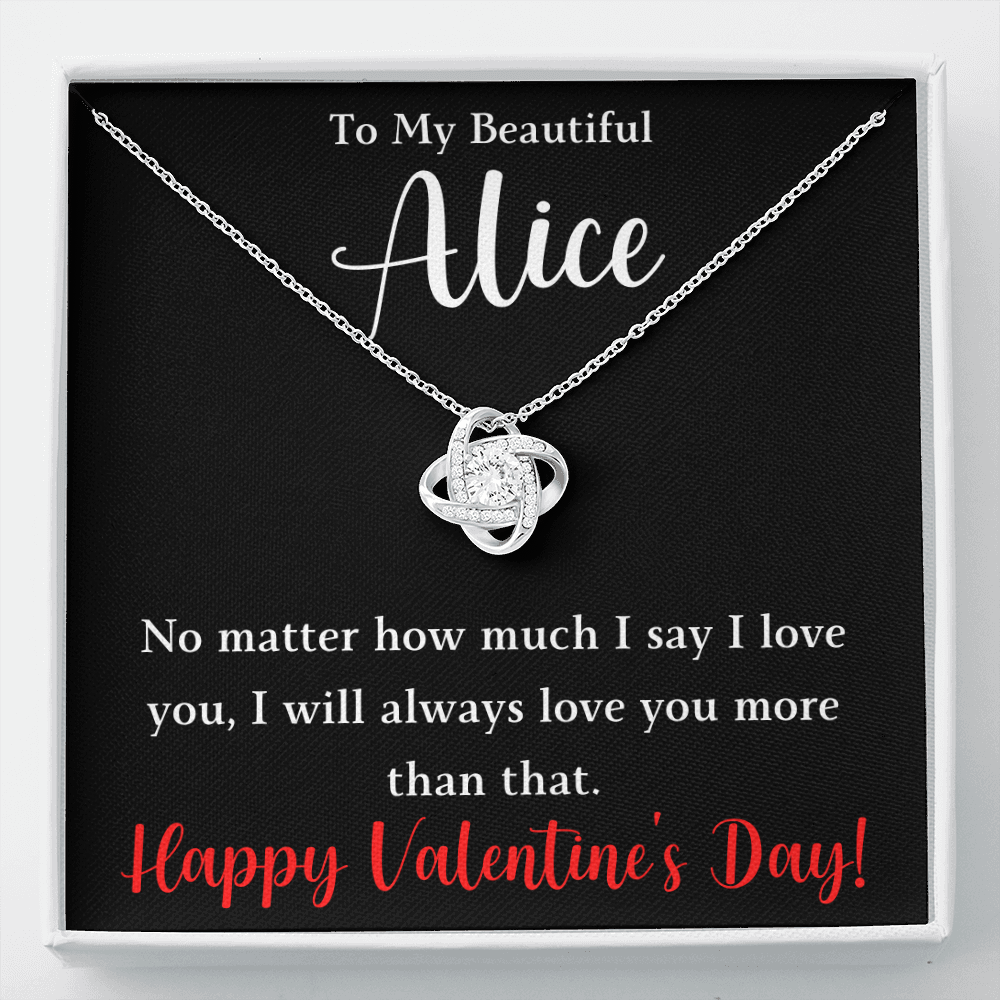 The Love Knot - For The Woman Who Has Your Heart