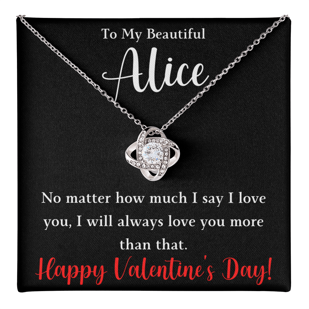 The Love Knot - For The Woman Who Has Your Heart