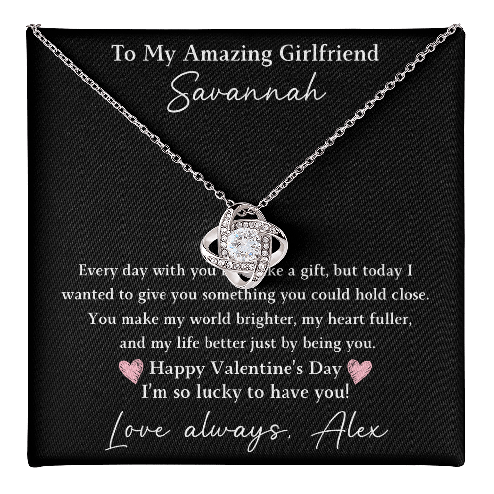 The Love Knot - For Your Girlfriend