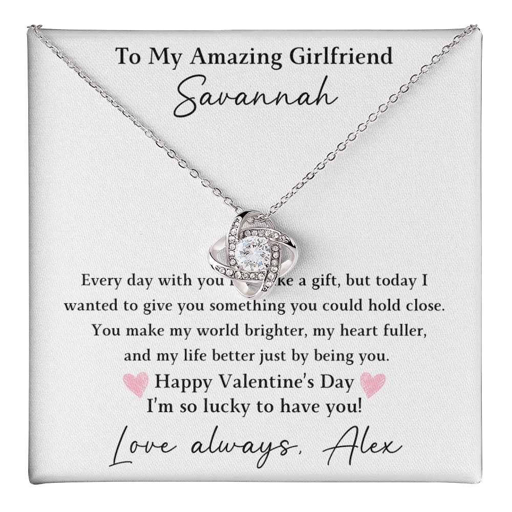 The Love Knot - For Your Girlfriend