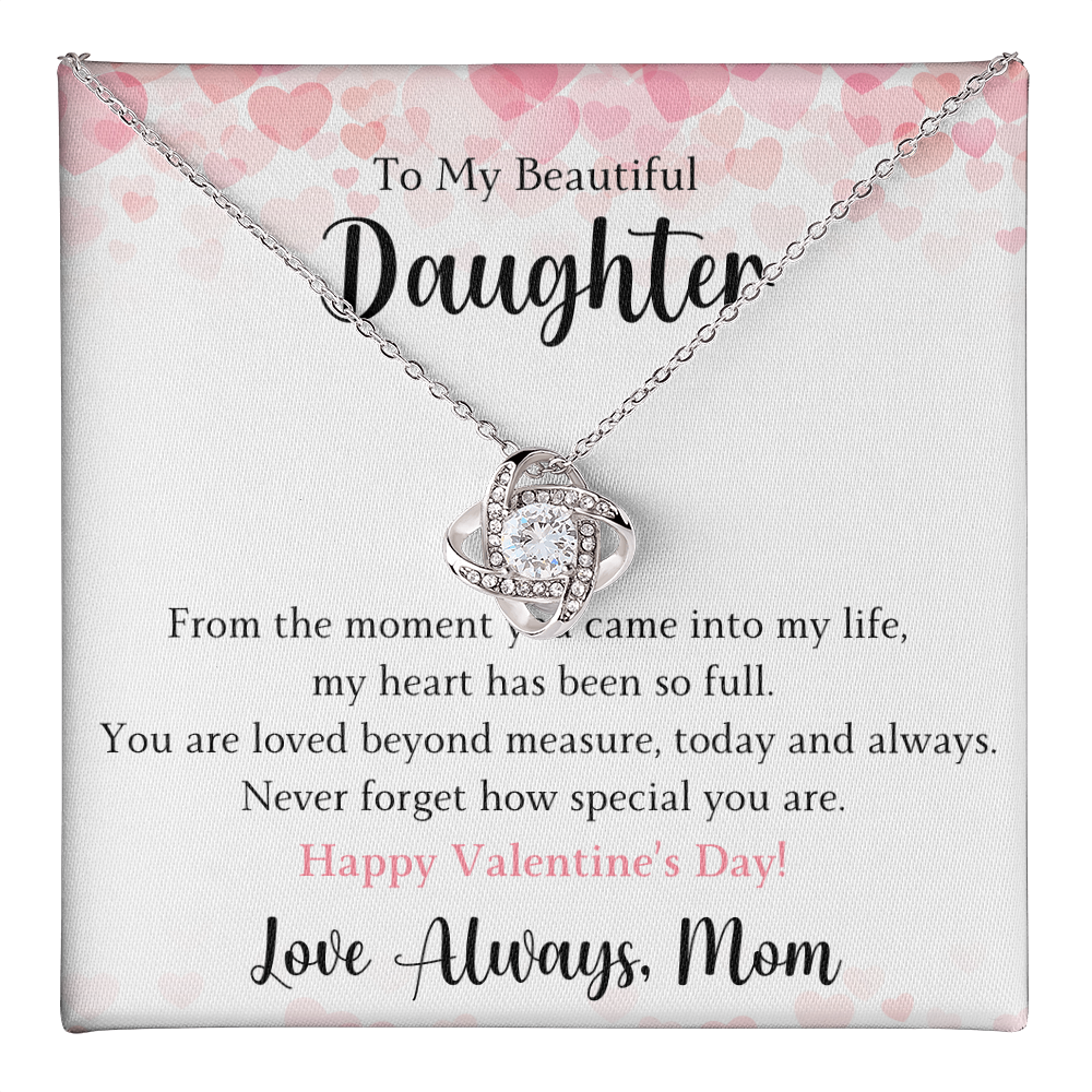 The Love Knot - For Your Daughter From Mom