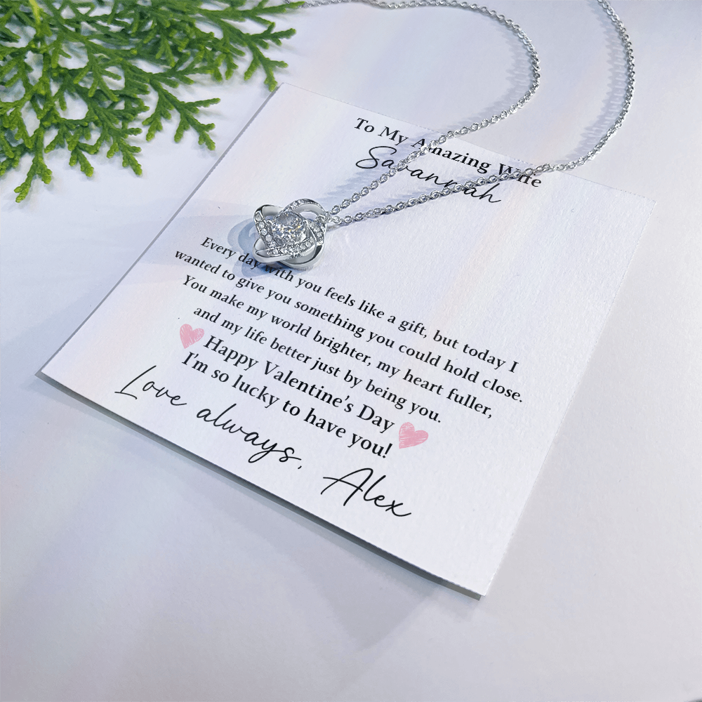 The Love Knot - For Your Wife