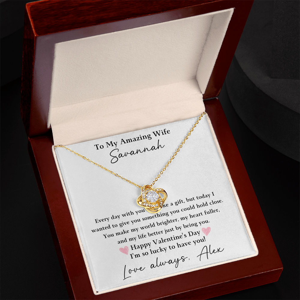 The Love Knot - For Your Wife