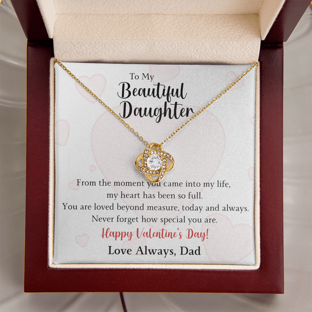 The Love Knot - For Your Daughter From Dad