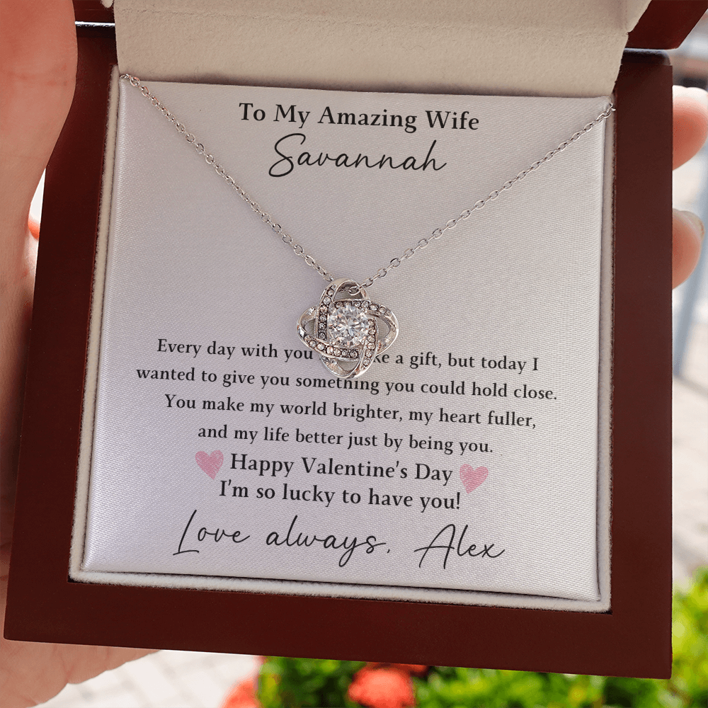 The Love Knot - For Your Wife