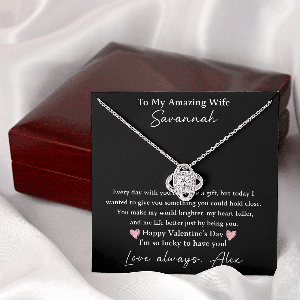 The Love Knot - For Your Wife