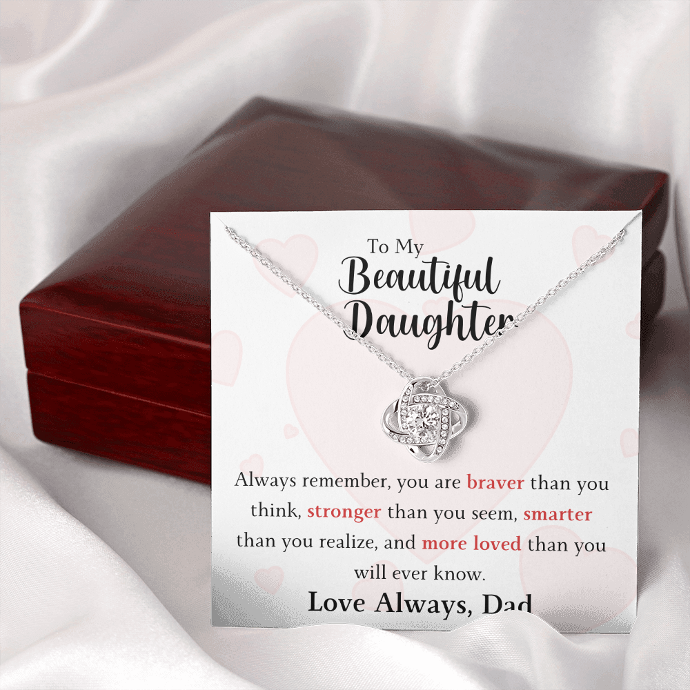 The Love Knot - For Your Daughter From Dad