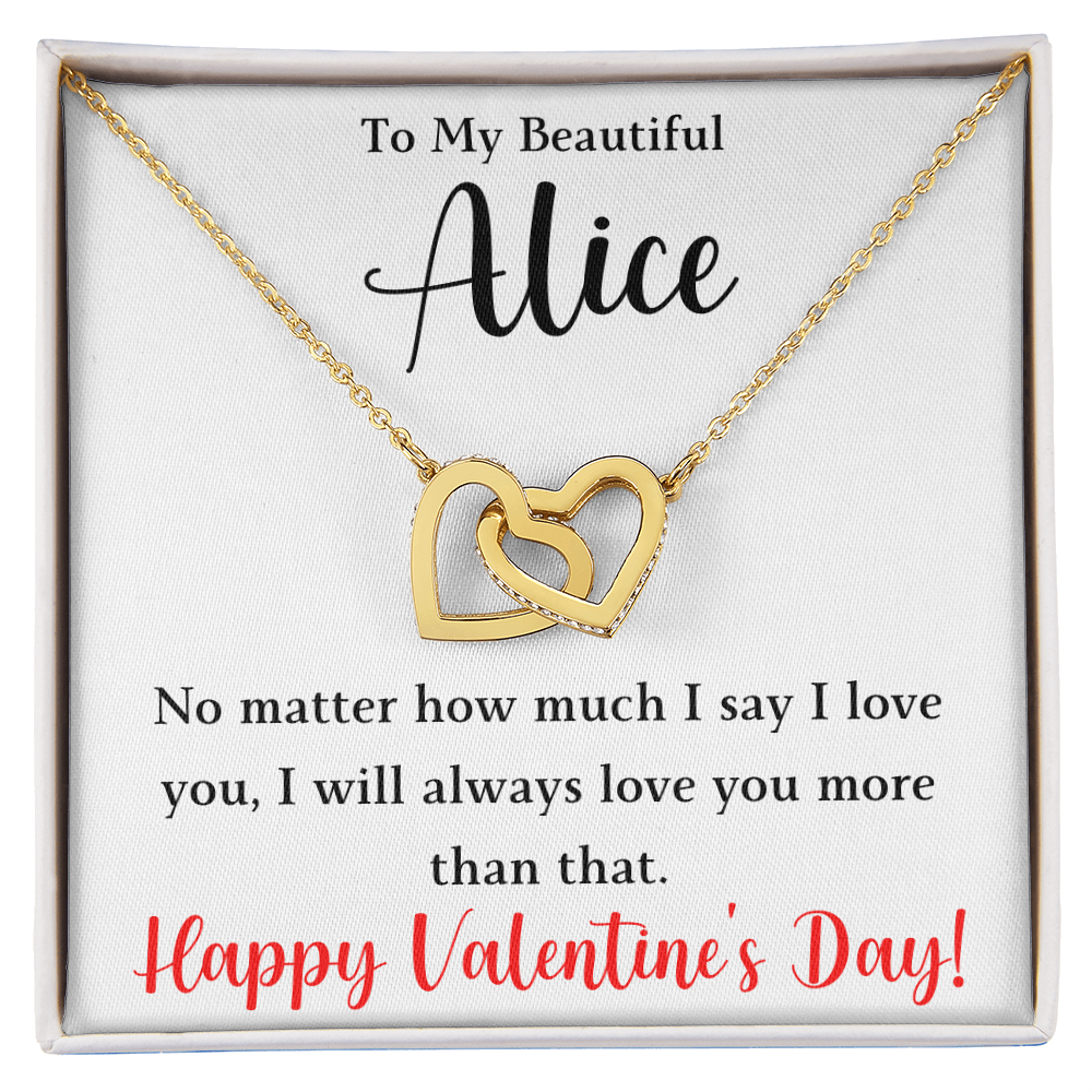 The Interlocking Hearts - For The Woman Who Has Your Heart