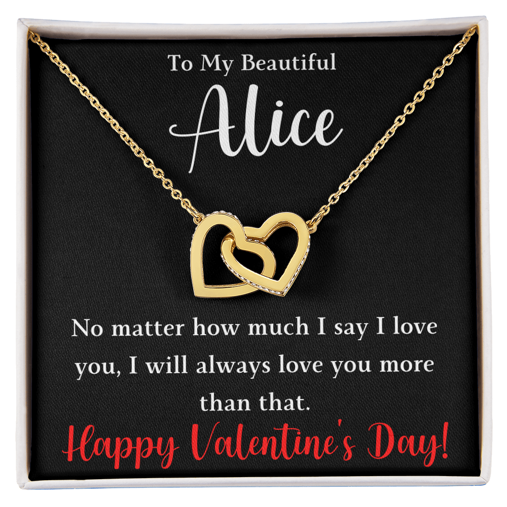 The Interlocking Hearts - For The Woman Who Has Your Heart