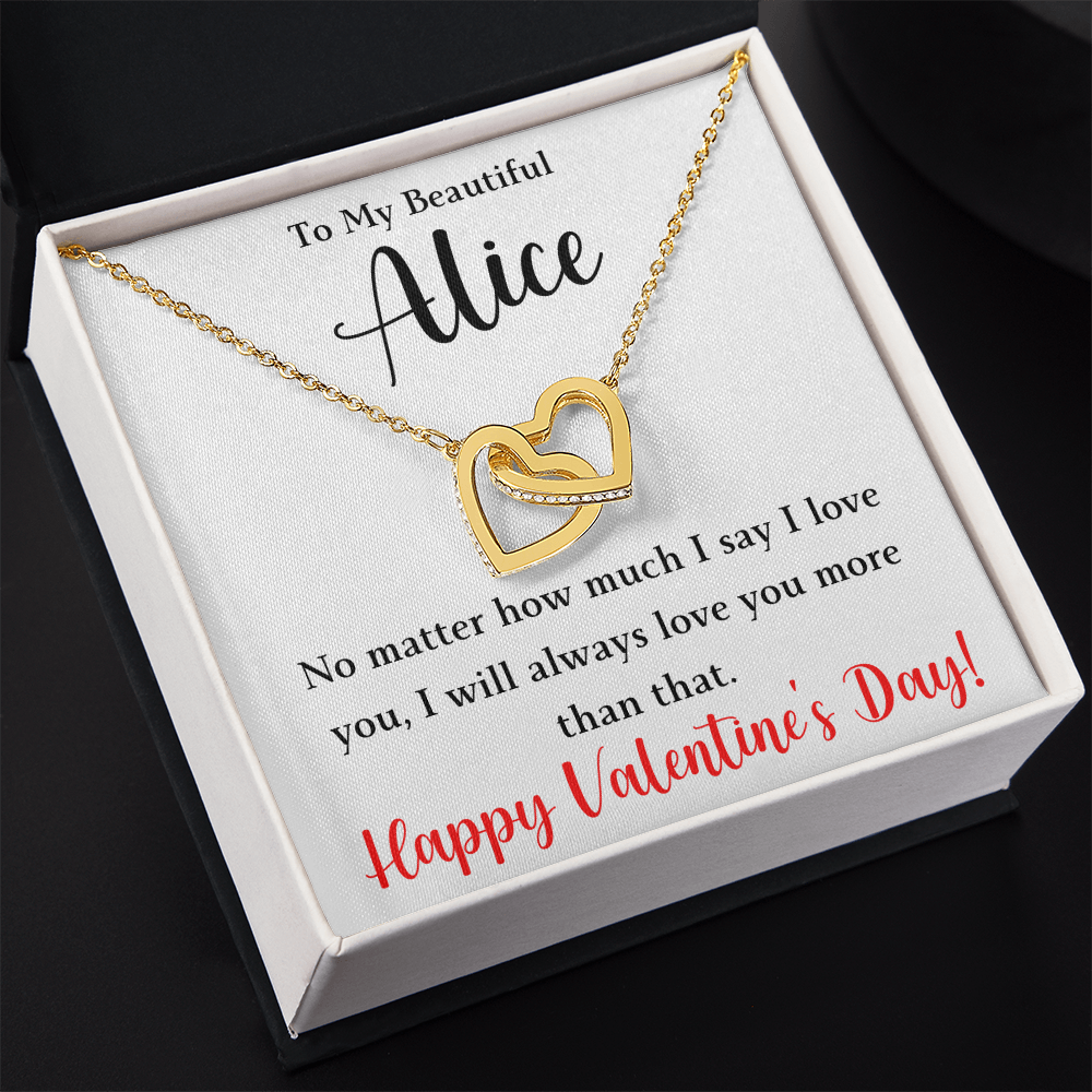 The Interlocking Hearts - For The Woman Who Has Your Heart