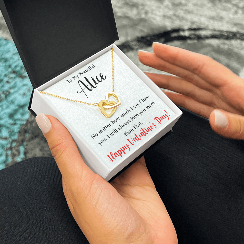 The Interlocking Hearts - For The Woman Who Has Your Heart