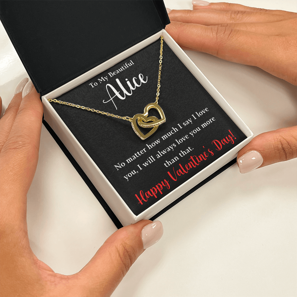 The Interlocking Hearts - For The Woman Who Has Your Heart