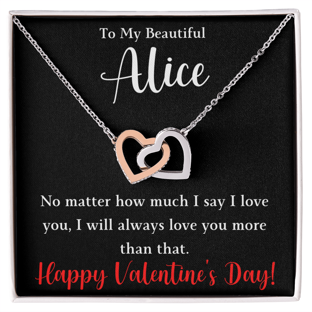 The Interlocking Hearts - For The Woman Who Has Your Heart