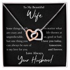 The Interlocking Hearts - For Your Wife