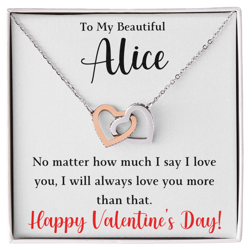 The Interlocking Hearts - For The Woman Who Has Your Heart