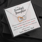 The Interlocking Hearts - For Your Daughter From Dad