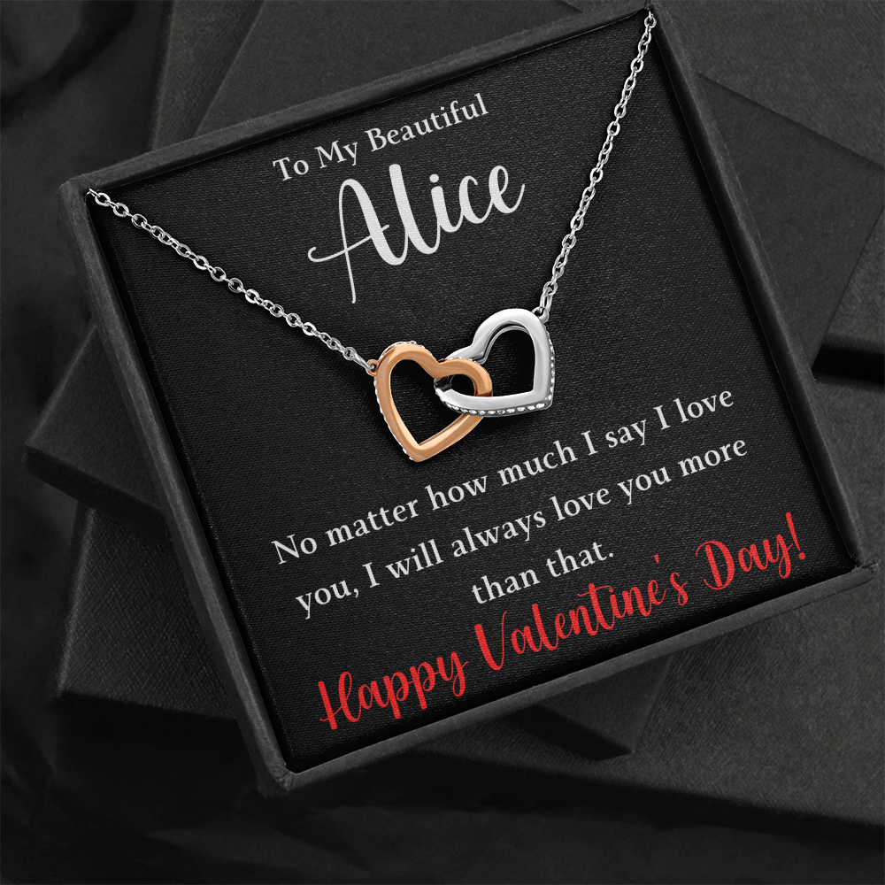 The Interlocking Hearts - For The Woman Who Has Your Heart