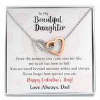The Interlocking Hearts - For Your Daughter From Dad