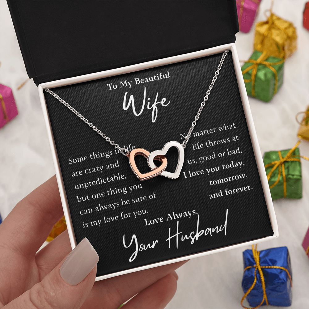 The Interlocking Hearts - For Your Wife