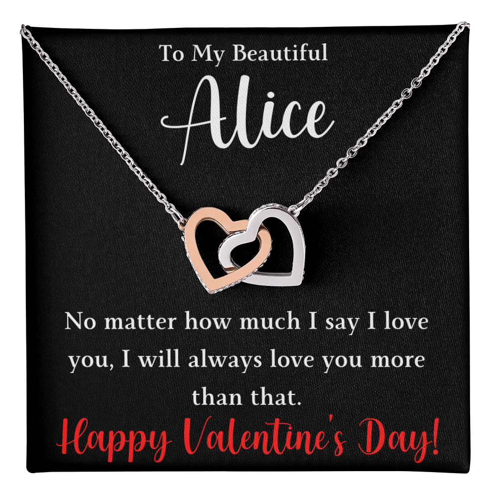 The Interlocking Hearts - For The Woman Who Has Your Heart