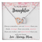 The Interlocking Hearts - For Your Daughter From Mom
