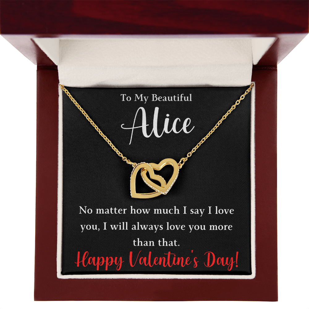 The Interlocking Hearts - For The Woman Who Has Your Heart