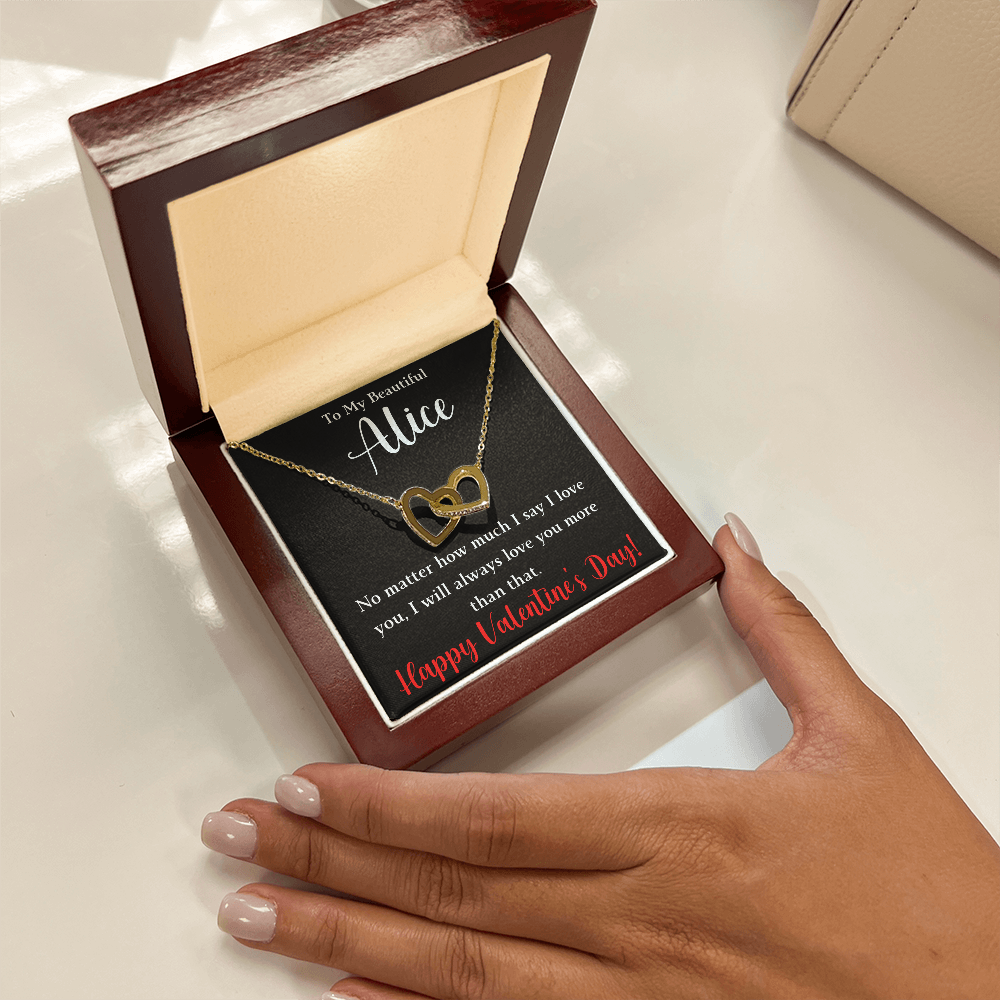 The Interlocking Hearts - For The Woman Who Has Your Heart