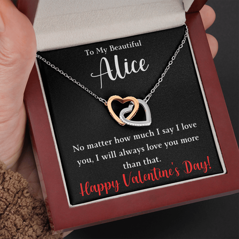 The Interlocking Hearts - For The Woman Who Has Your Heart