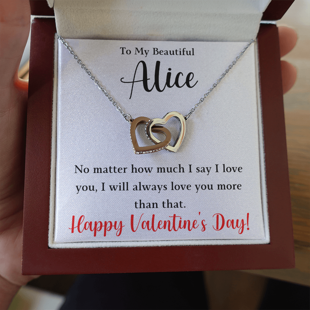 The Interlocking Hearts - For The Woman Who Has Your Heart