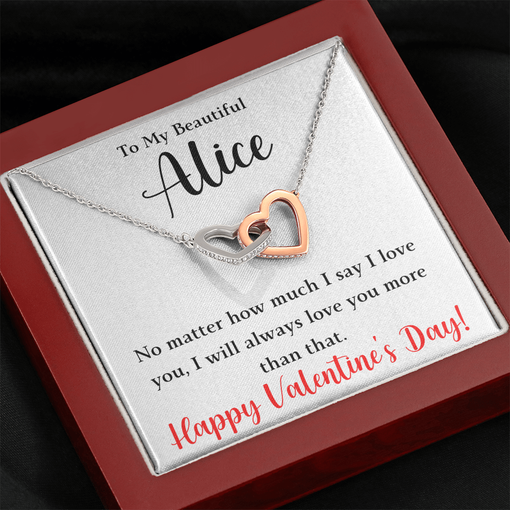 The Interlocking Hearts - For The Woman Who Has Your Heart