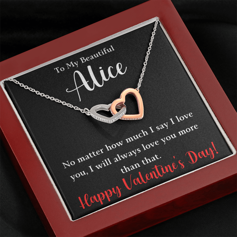 The Interlocking Hearts - For The Woman Who Has Your Heart