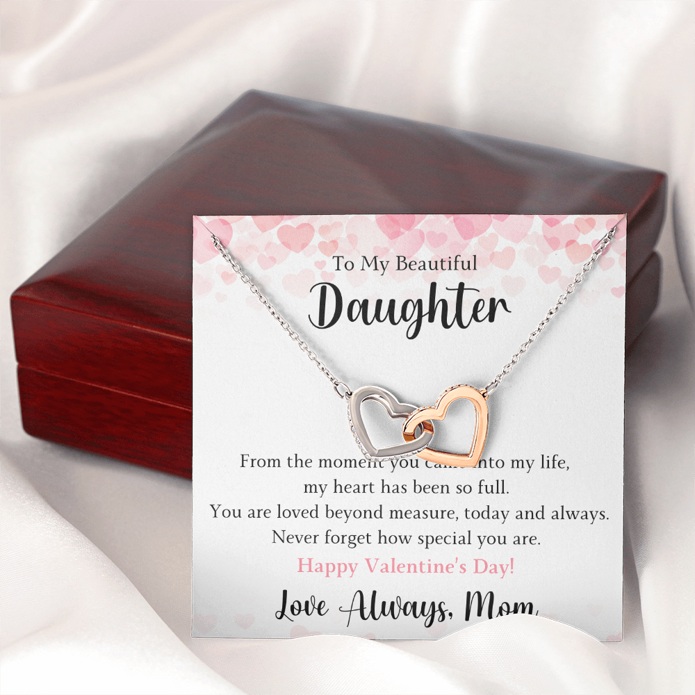 The Interlocking Hearts - For Your Daughter From Mom